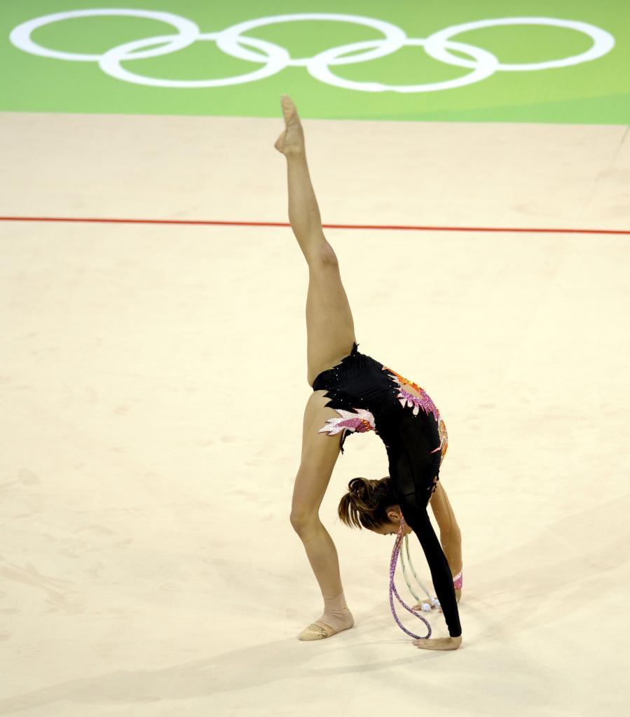 Almudena Cid, en los Juegos de Pekn 2008.