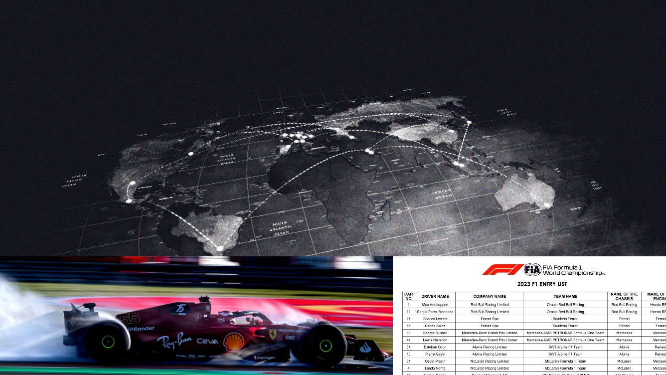 Drivers and team changes, and the official schedule for F1 2023