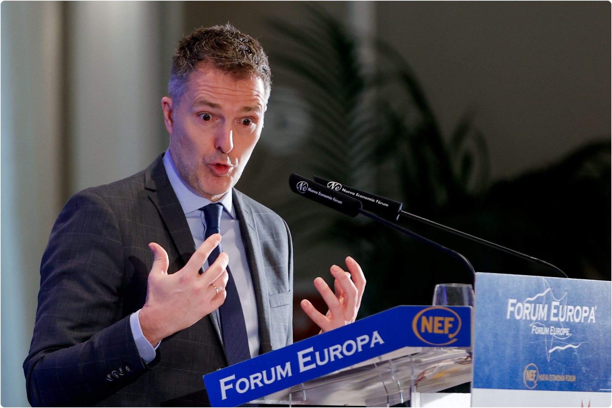 Reichart, durante su intervencin en Forum Europa.