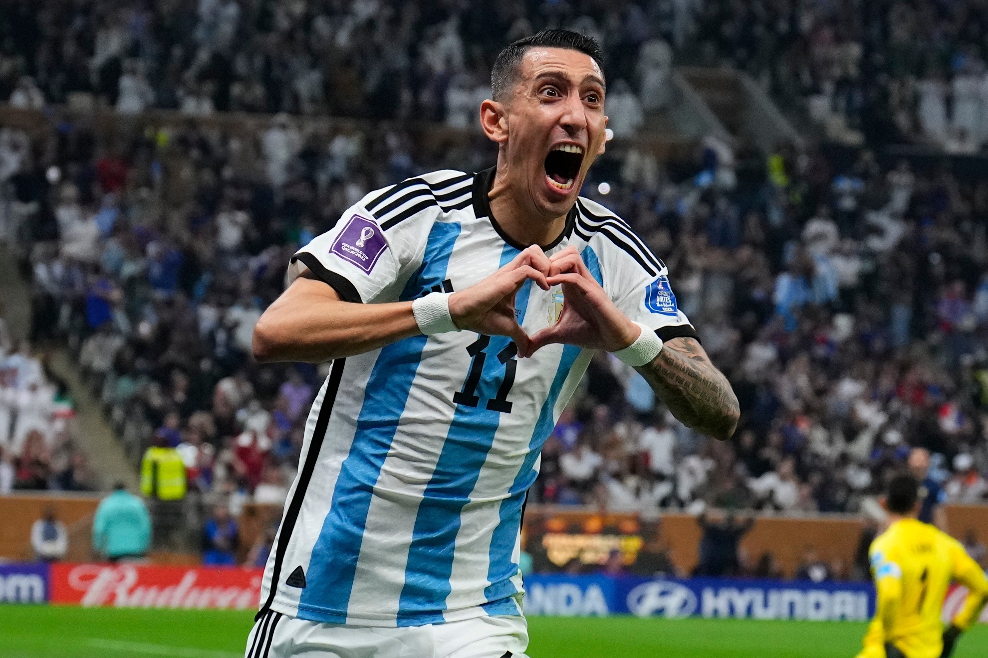 World Cup 2022: Angel Di Maria has scored four times in World Cup and  tournament finals with Argentina | Marca