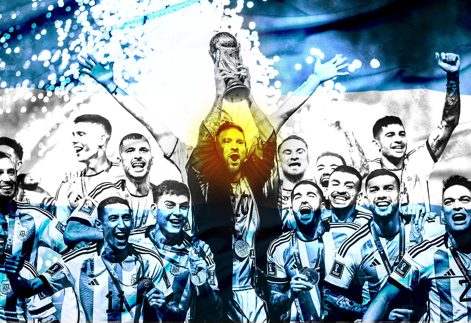 Especial: La Argentina de Messi ya es campeona del Mundo