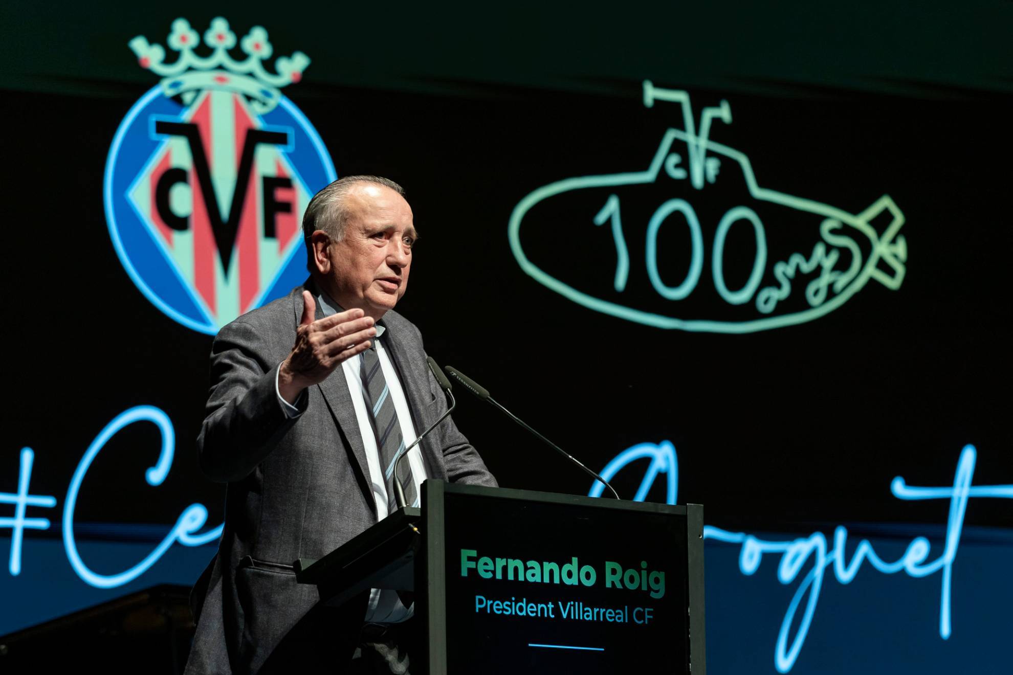 El Villarreal presenta los actos del centenario: himno y equipación especiales thumbnail