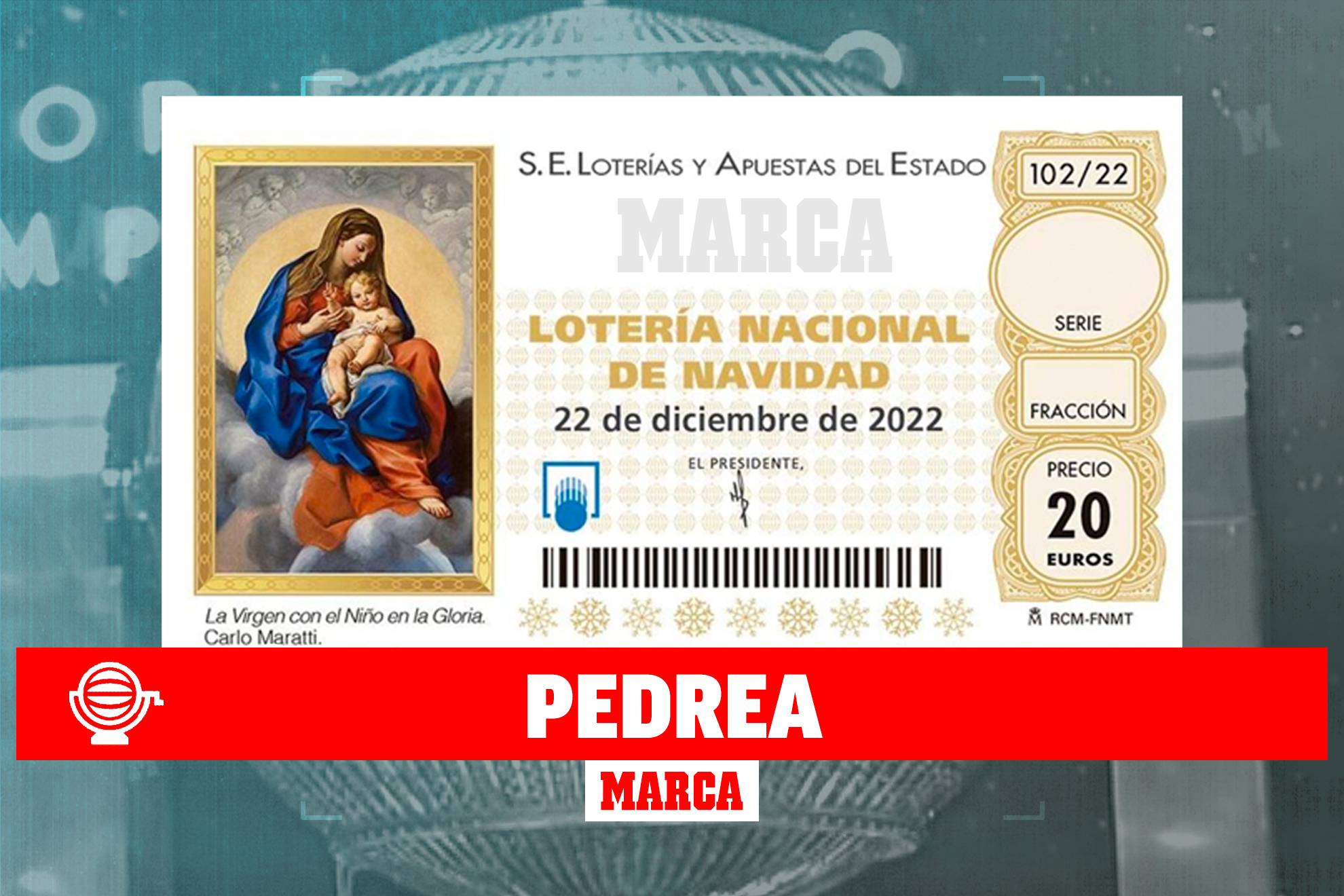 Pedrea de la Lotería de Navidad 2022: comprobar lista de los números premiados