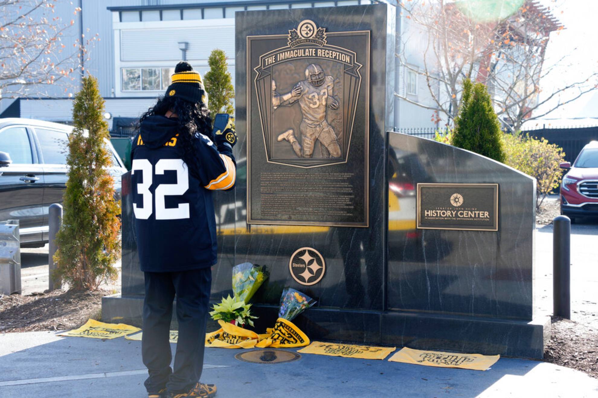 Steelers fans remember Harris' Immaculate Reception days before his death