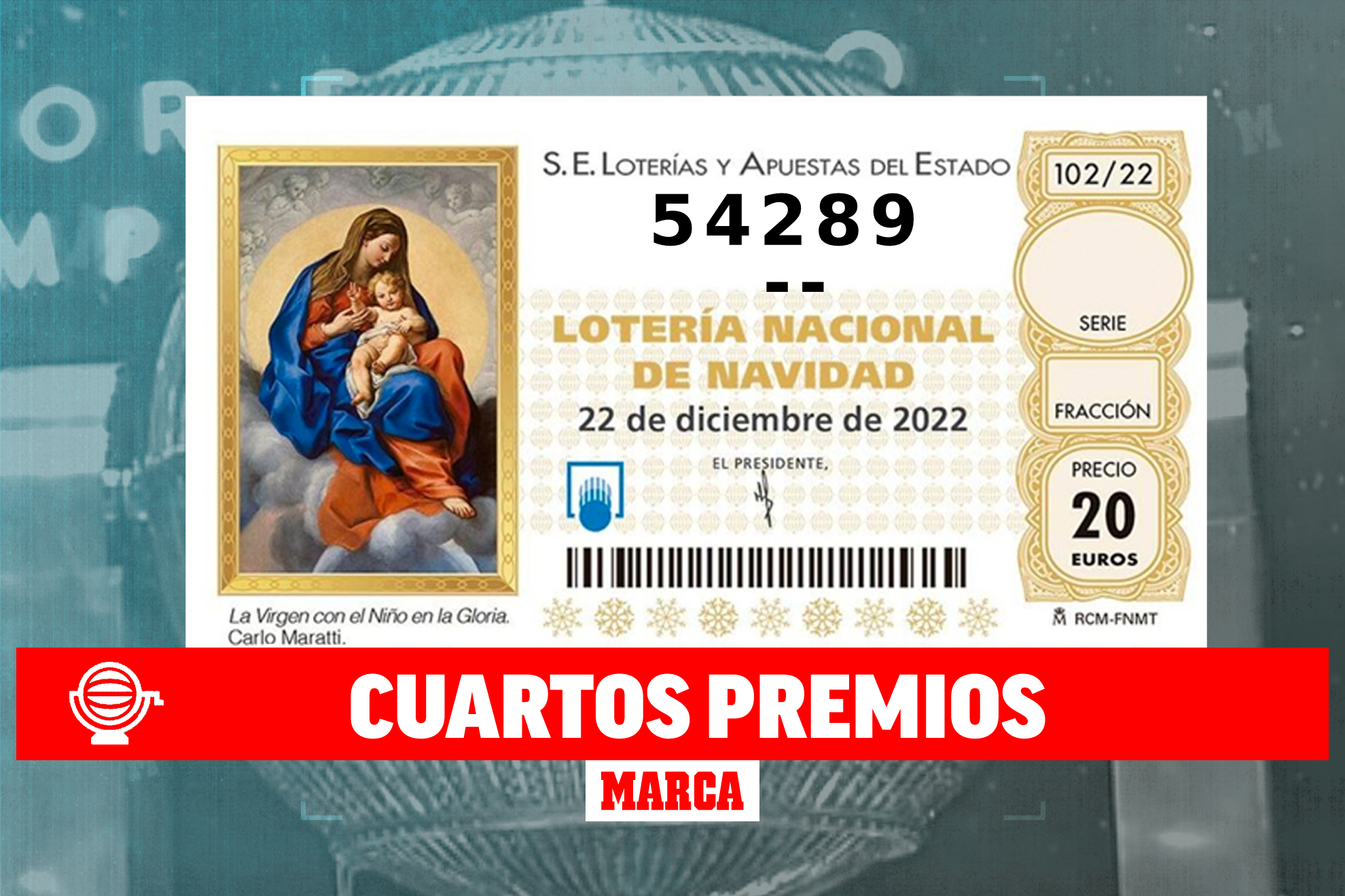 Comprobar Lotería de Navidad: 'El Gordo' del Sorteo, pedrea y lista de premios de la Lotería Navidad 2022