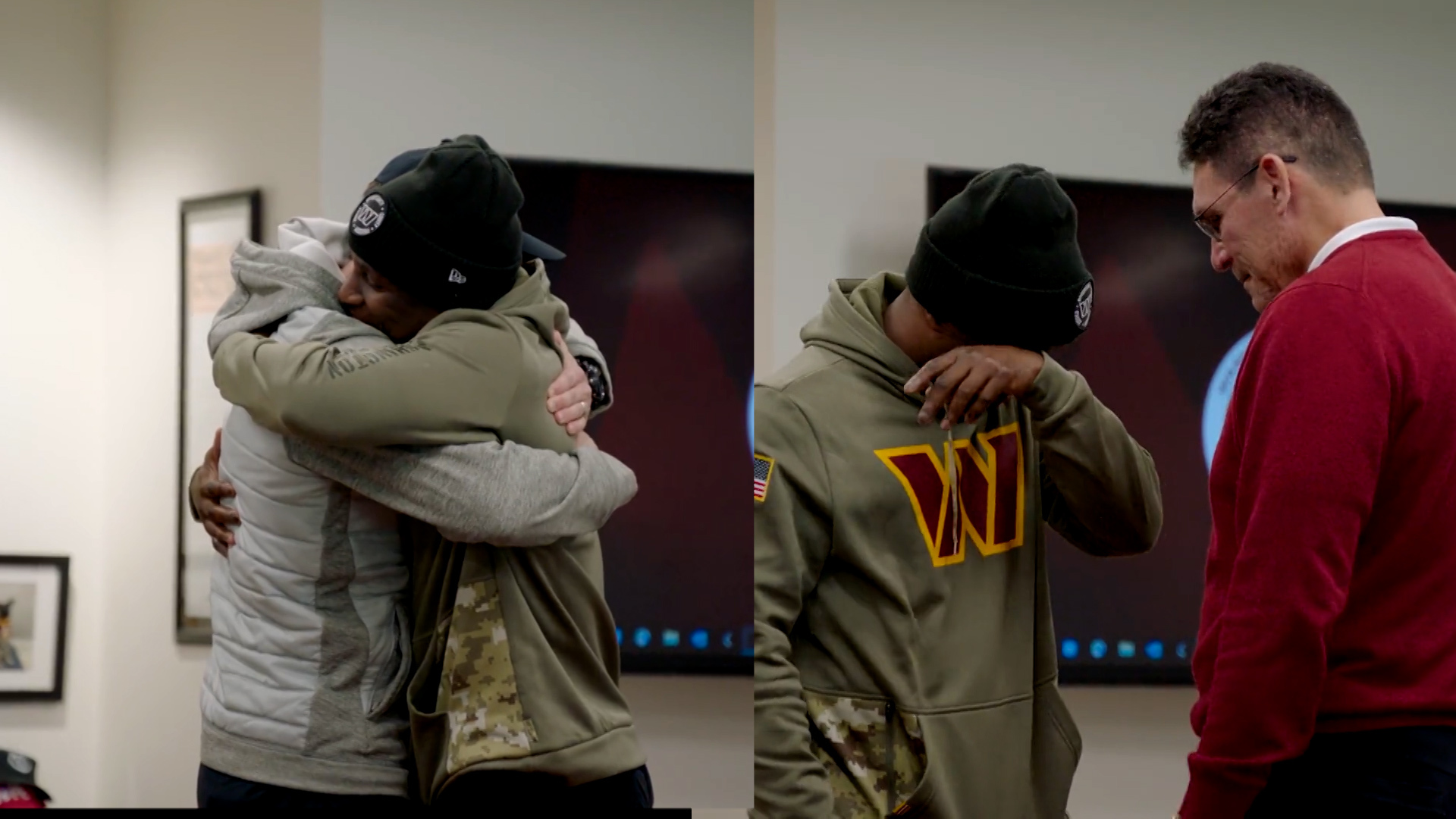 Washington Commanders players get emotional after being selected for first Pro Bowl