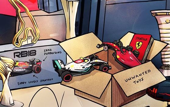 La polémica celebración navideña de Red Bull con palo a Mercedes y Ferrari