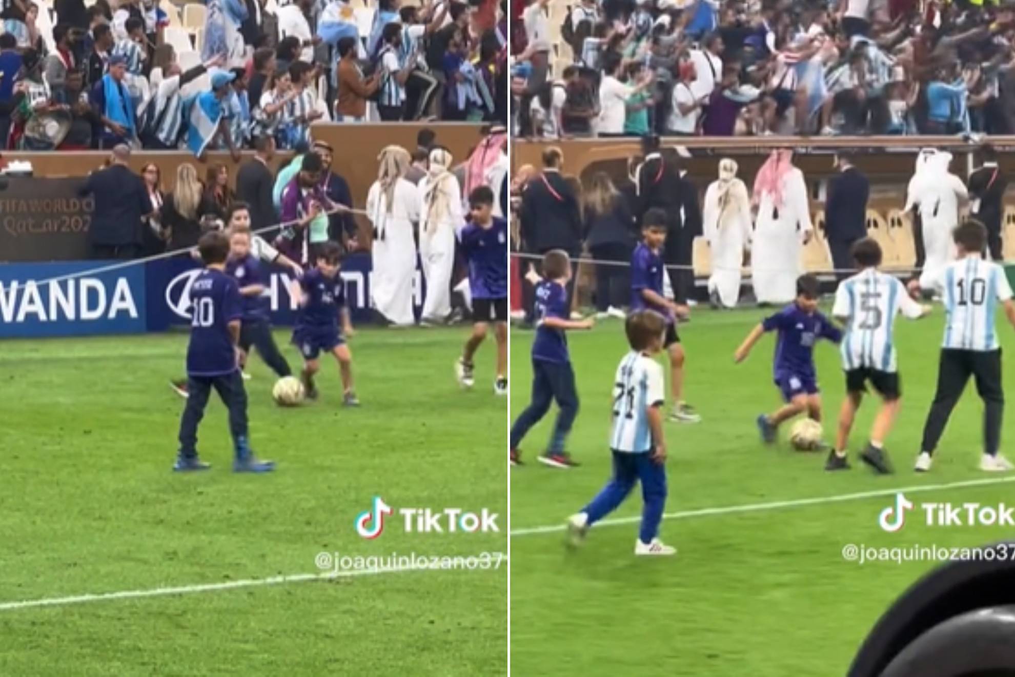 The viral video of Mateo Messi and his magical dribble at the World Cup: Following in the footsteps of his father Leo?