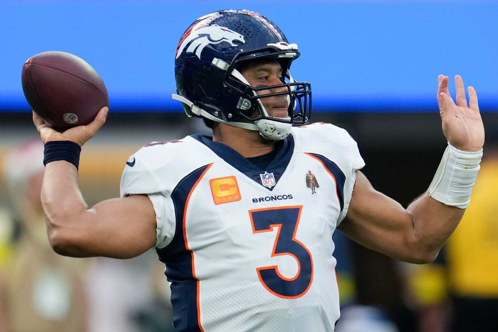 Russell Wilson amid claims and fights with teammates, Broncos