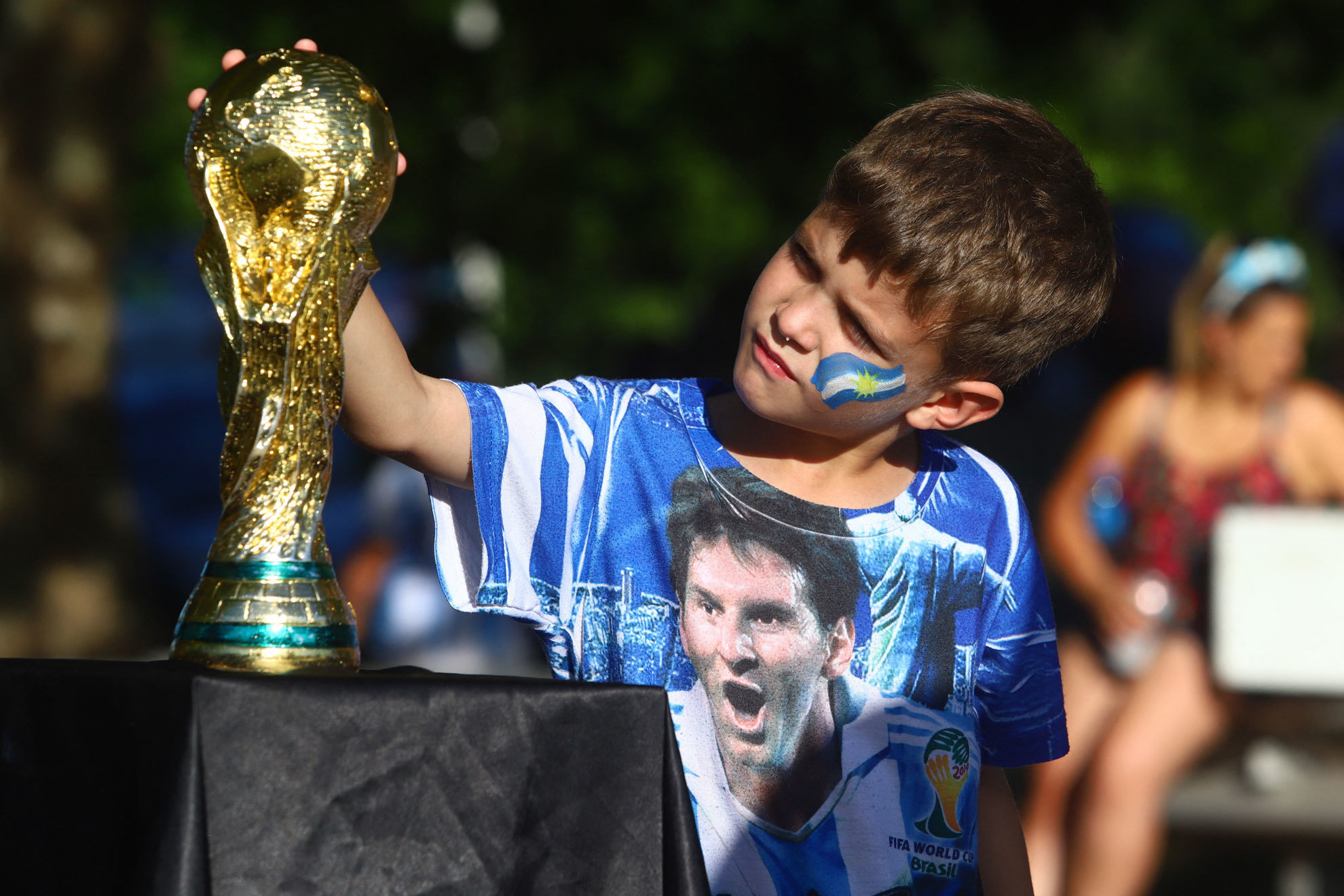 La camiseta de Argentina se agota en minutos. | Reuters