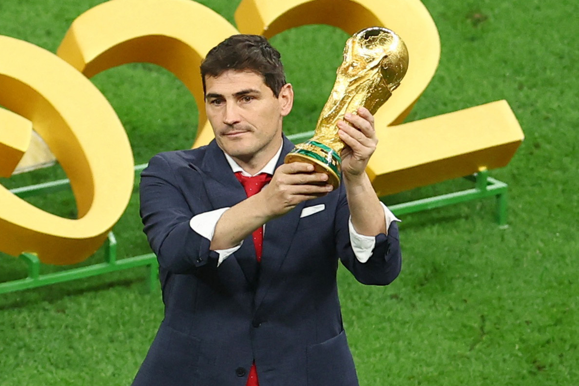 La última aparición de Casillas fue en la final de Qatar 2022 |...