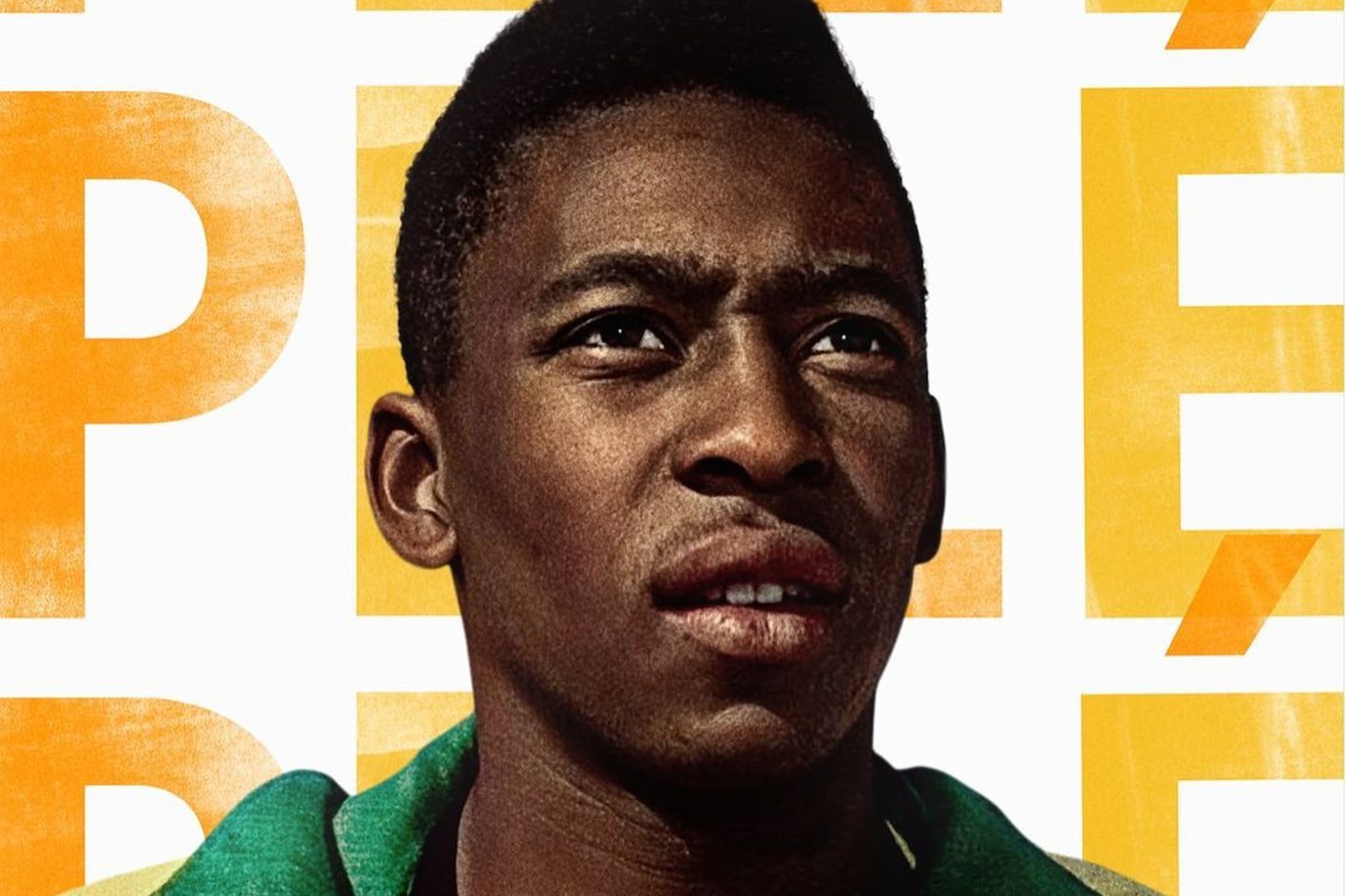Poster of the Netflix series 'Pele'.