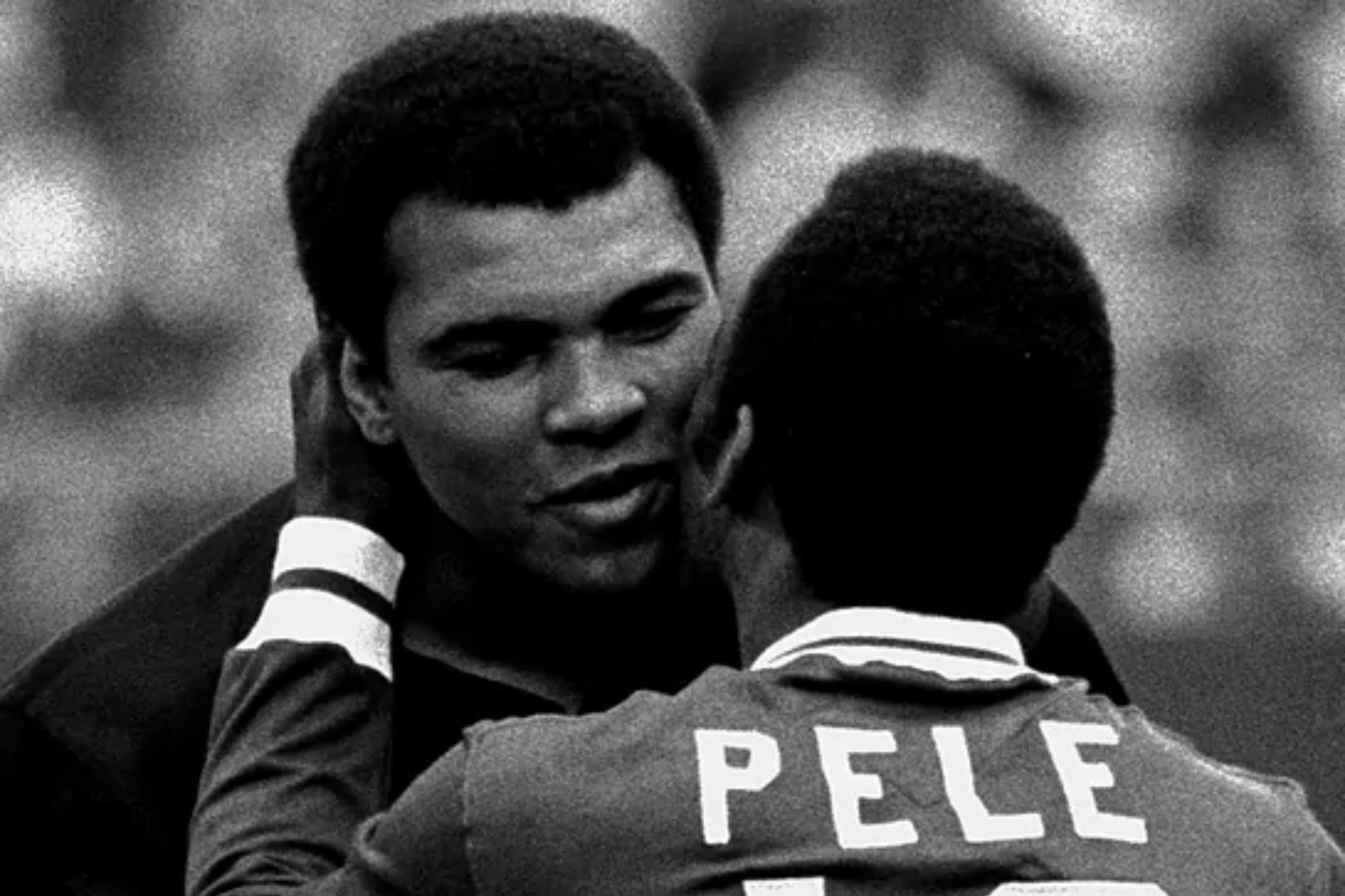 Muhammad Ali and Pele.