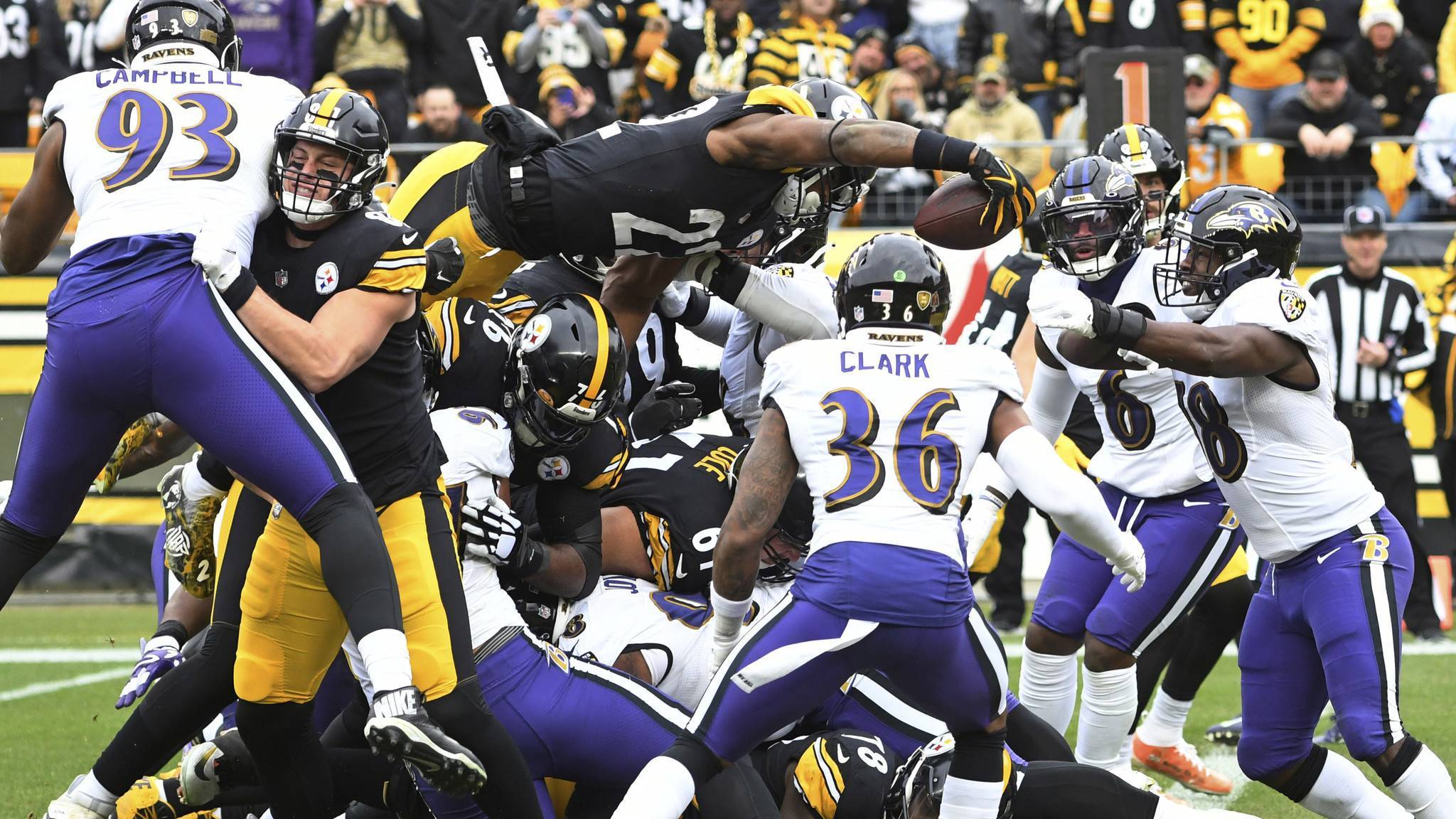 Pittsburgh Steelers - Baltimore Ravens: Game time, TV channel and