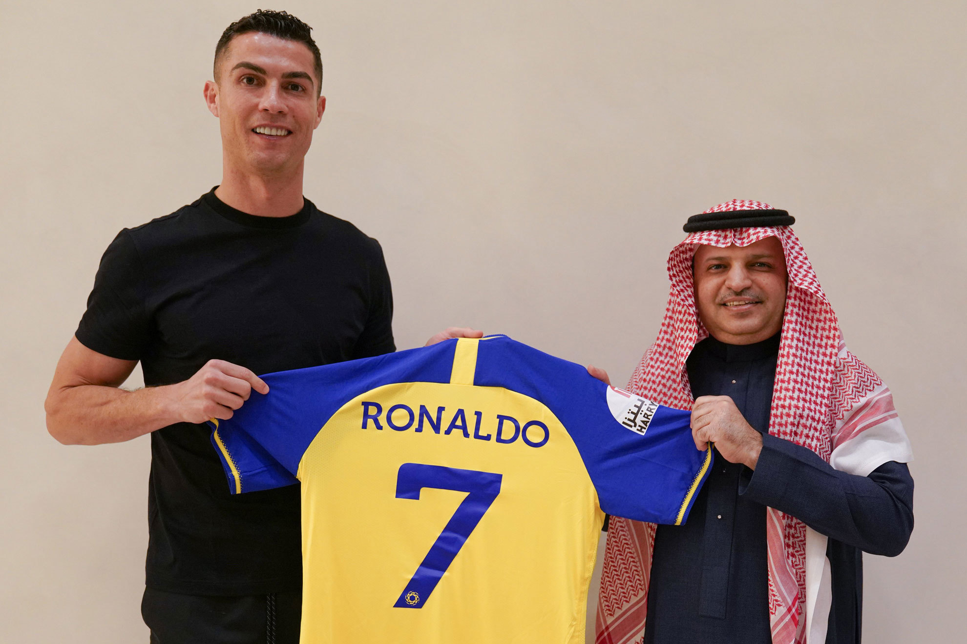 CR7 es nuevo jugador del Al Nassr de Arabia. | @AlNassrFC