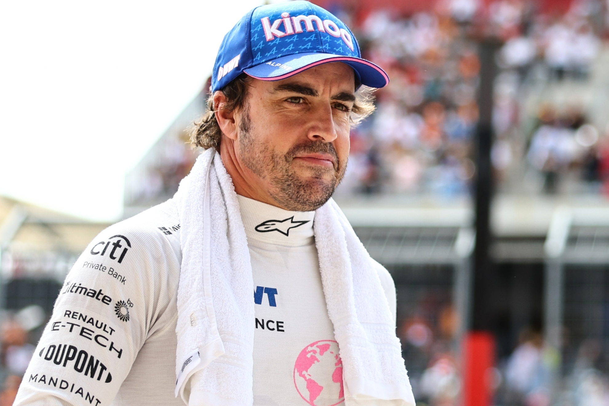 Fernando Alonso, durante la temporada 2022.