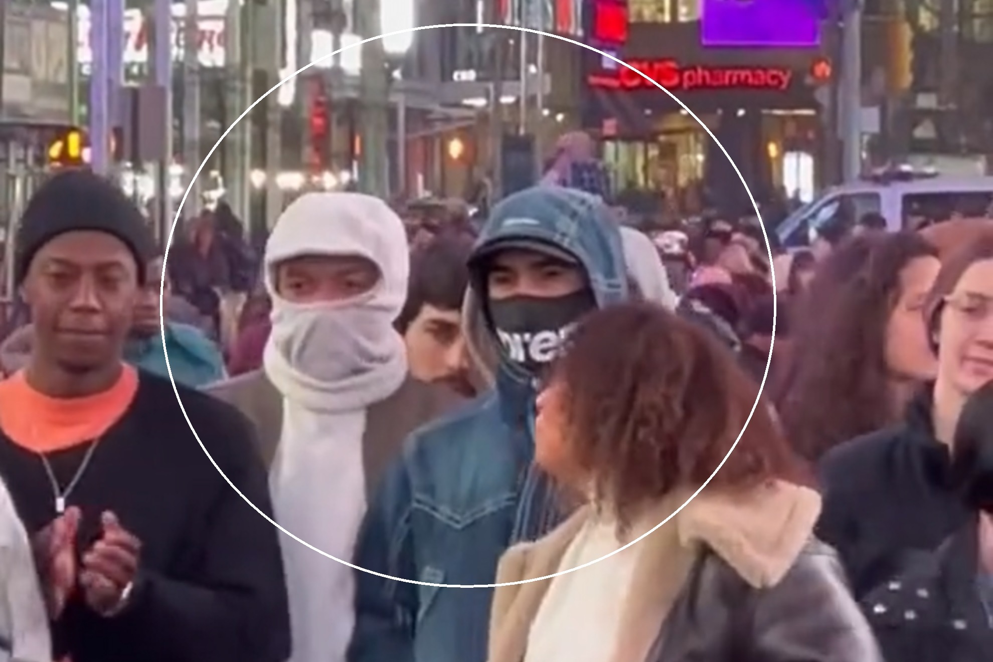 Mbapp y Hakimi, cazados "disfrazados" en Times Square