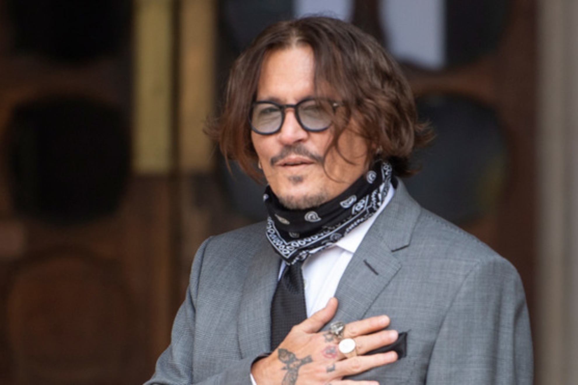 Johnny Depp, irreconocible en su regreso al cine tras el juicio contra Amber Heard
