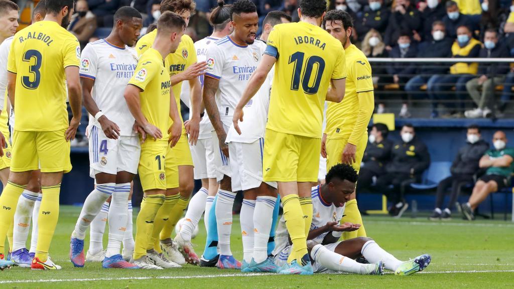 Trifulca con Vincius en el ltimo partido entre Villarreal y Real Madrid