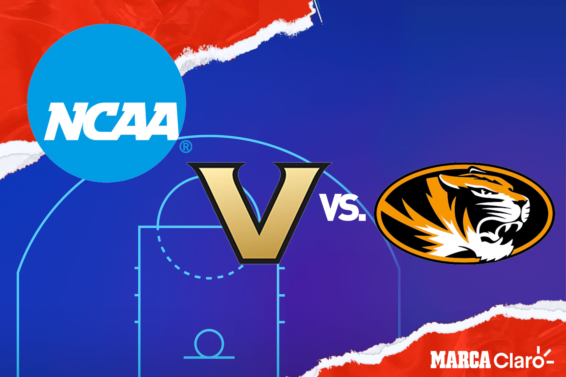 Vanderbilt vs Missouri en vivo: la transmisión del  básquetbol colegial de la NCAA