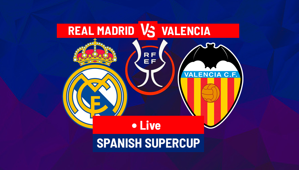 Real Madrid 1-1 (4-3) Valencia: Goals and highlights - Supercopa de Espana 2023