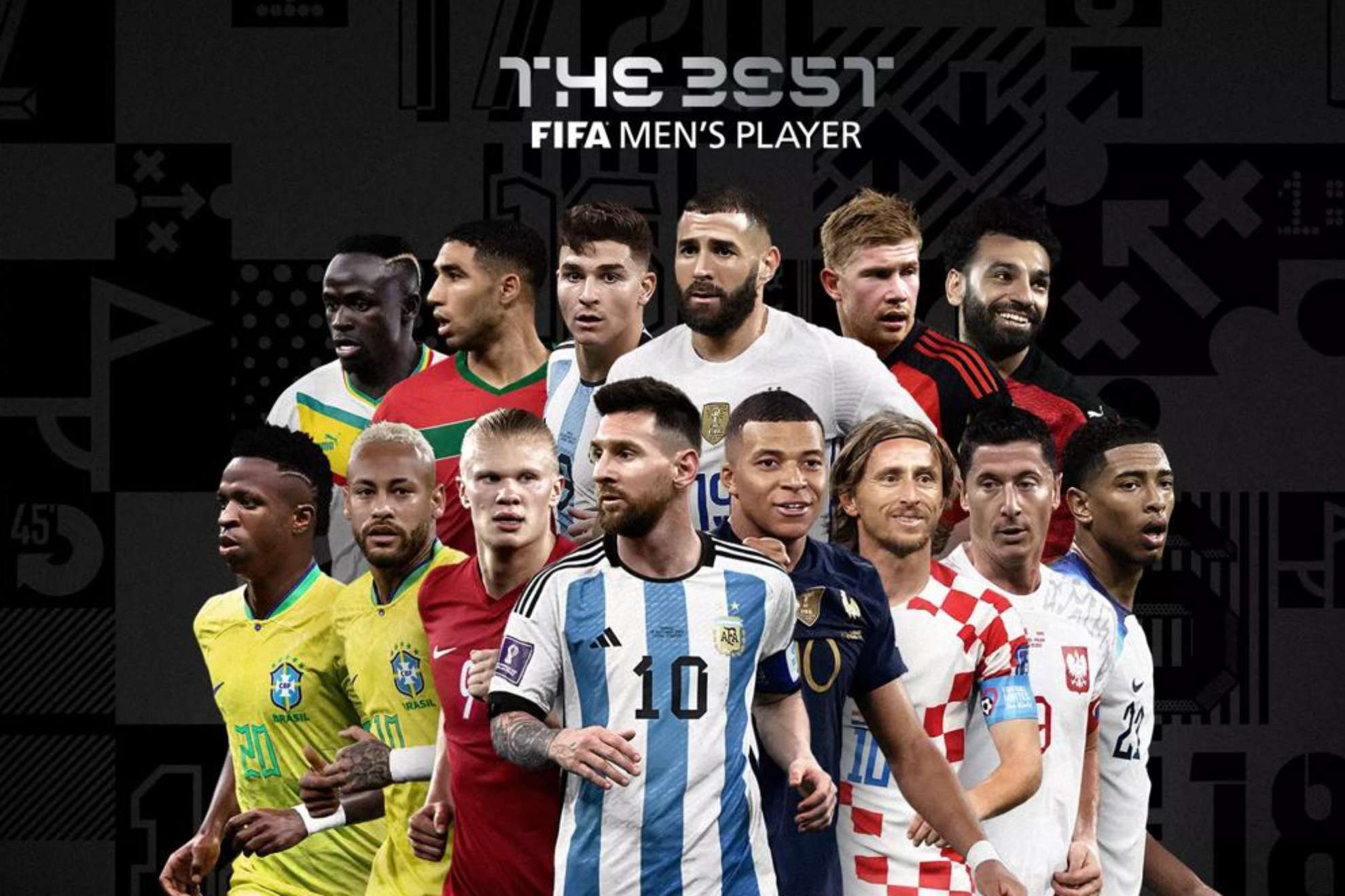 Nominados al Premio The Best 2022 al mejor jugador del mundo para FIFA