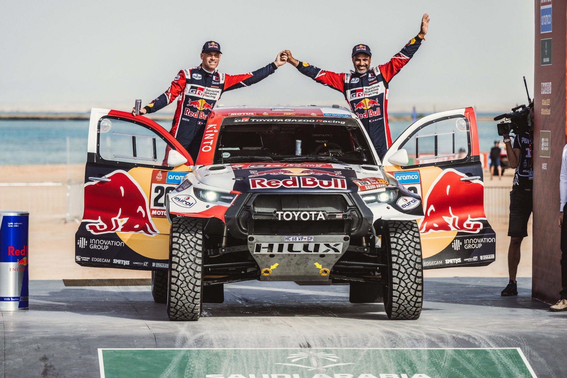 Nasser Al-Attiyah y Mathieu Baumel son los ganadores del Dakar 2023.