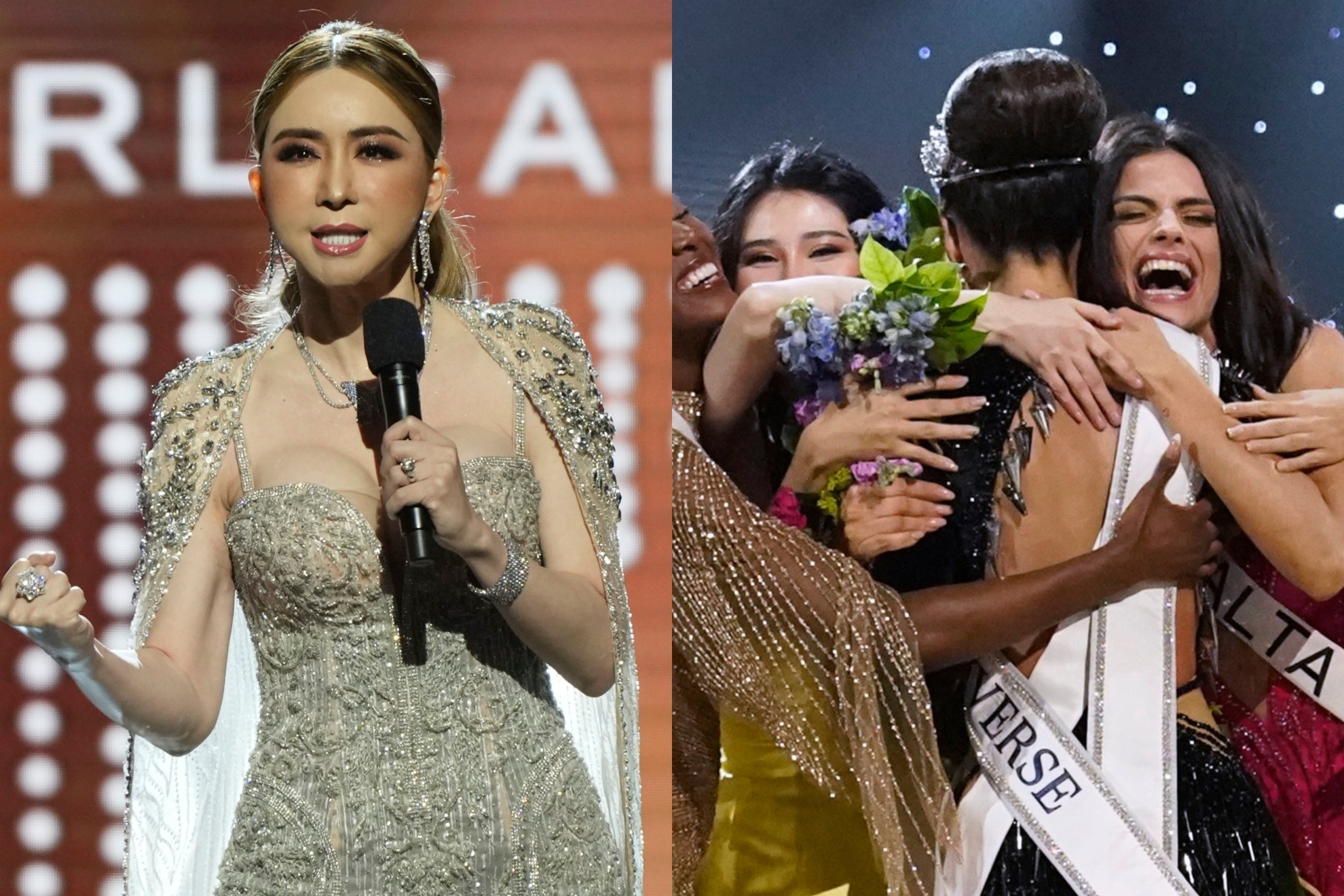 Miss Universe Crown on X: She's stealing everyone else's boobies