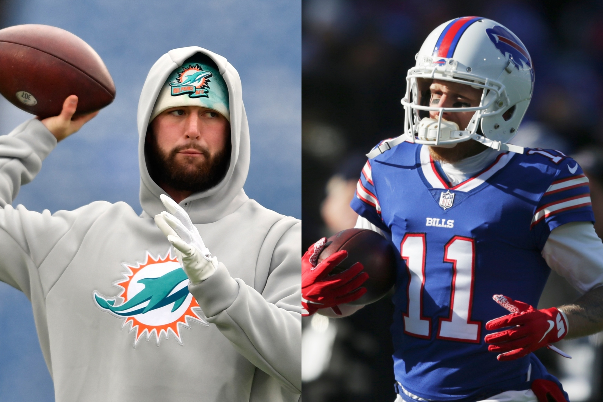 The Dolphins and the Bills will go against each other today
