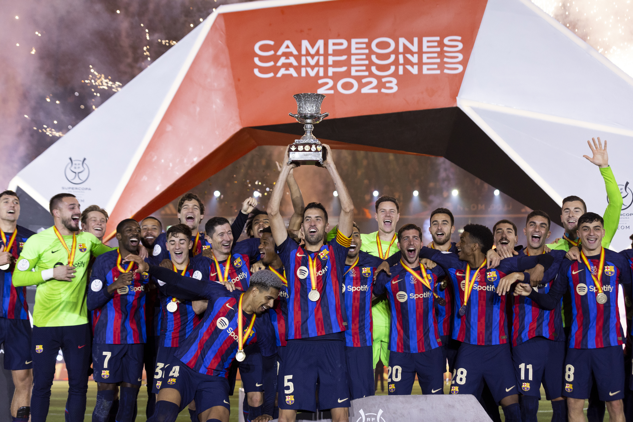 Supercopa de Espana winners - Barcelona