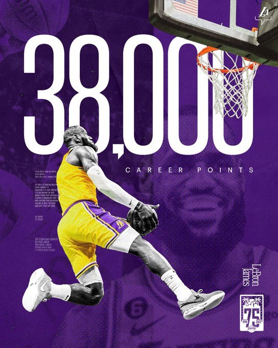 talentfulde Massakre nyheder LeBron James passes 38,000 points and is going after Abdul-Jabbar's NBA's  record | Marca