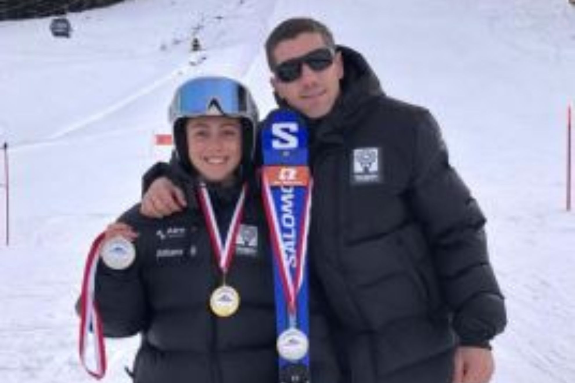 Audrey Pascual, oro en la Copa del Mundo de Esquí en Veysonnaz