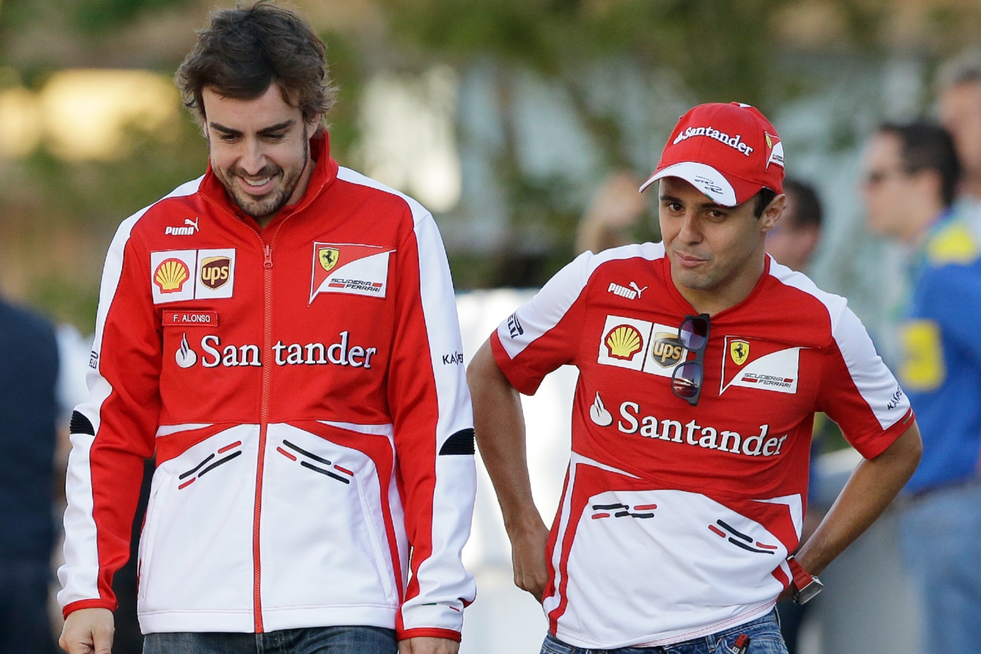 Felipe Massa no supera los problemas con Fernando Alonso en Ferrari | AP