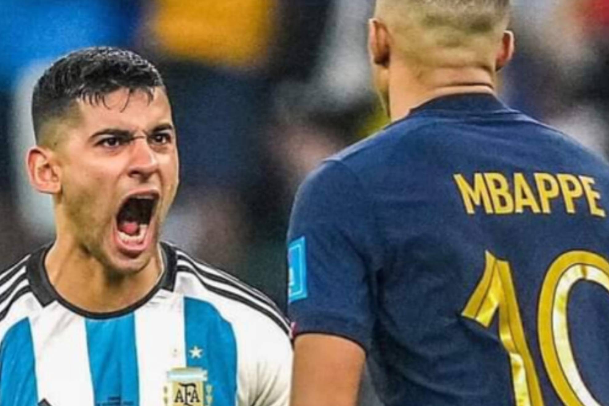 Cuti Romero reveals why he celebrated Messi's goal in Mbappe's face in the World Cup final