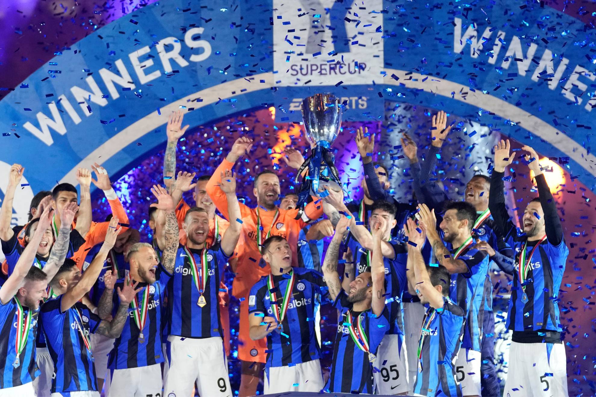 Inter, campeón de la Supercopa de Italia 2022 | AP