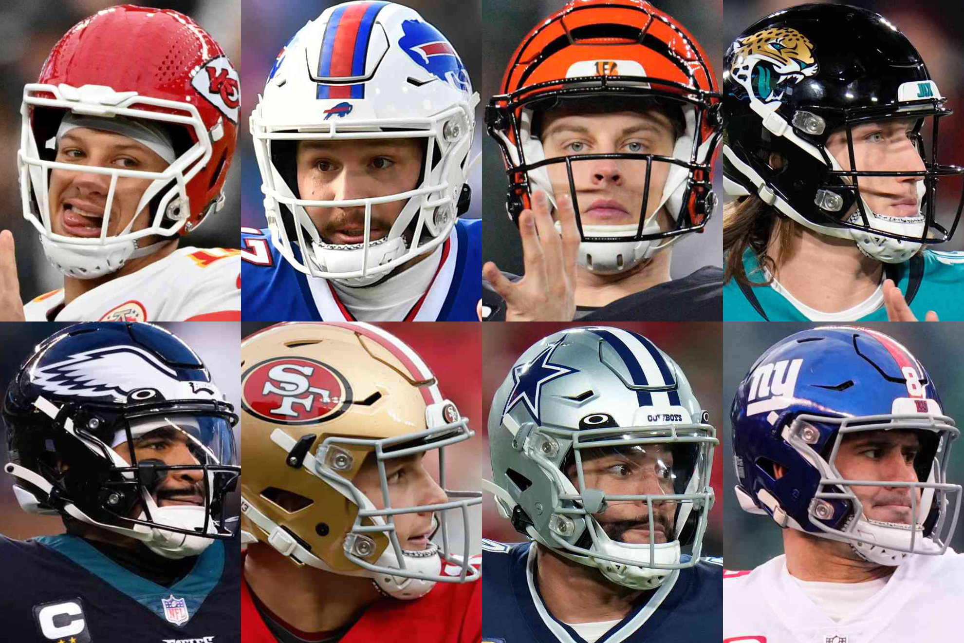 In a development worthy of serious reflection, Patrick Mahomes, Josh Allen, Joe Burrow, Trevor Lawrence, Jalen Hurts, Brock Purdy, Dak Prescott and Daniel Jones were picked in the Draft by the teams they represent in the Divisional Round of the NFL playoffs.