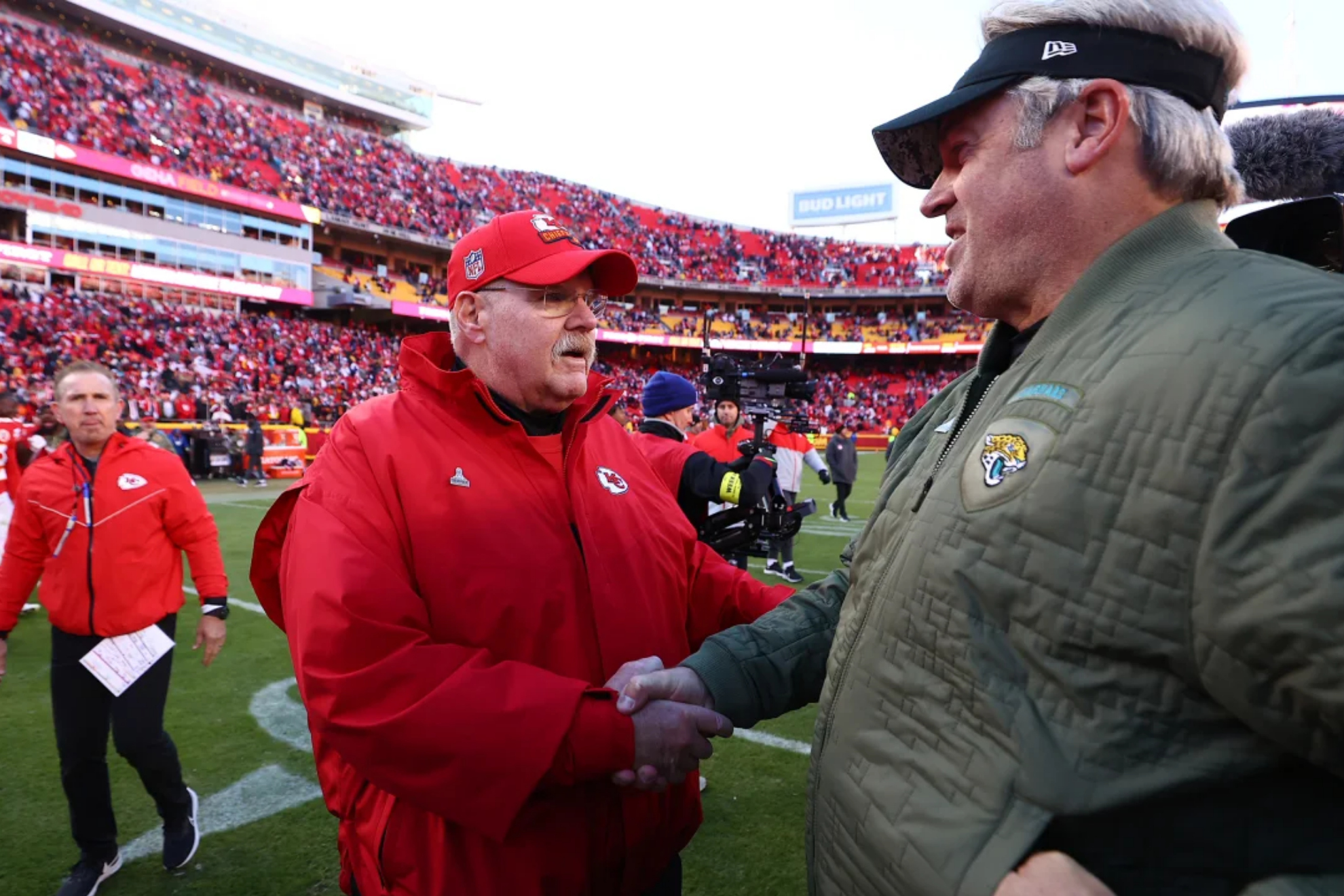 Chiefs and Jaguars will play in the Divisional round of the playoffs.