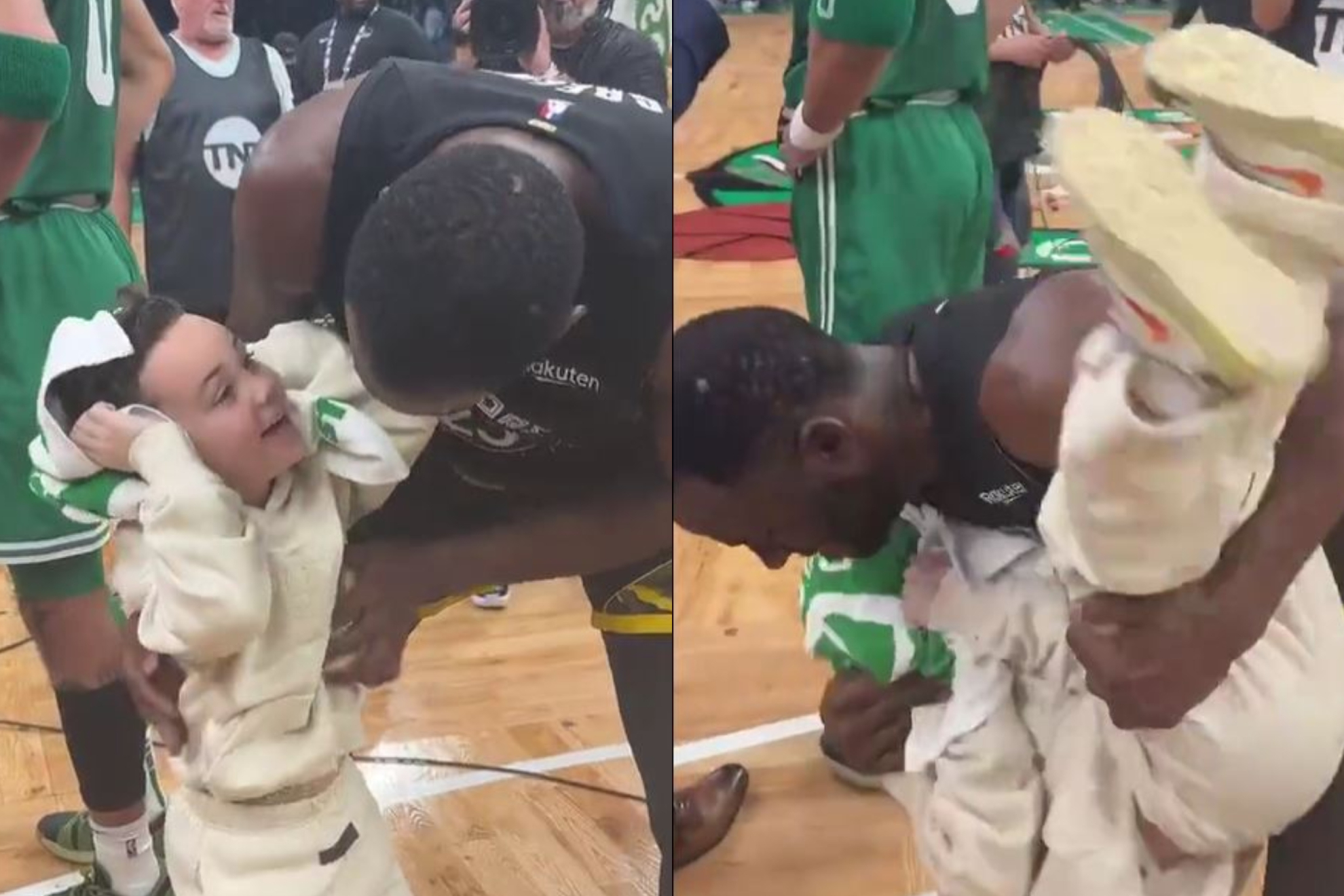 Draymond Green pays for loss to Boston with Tatum's son