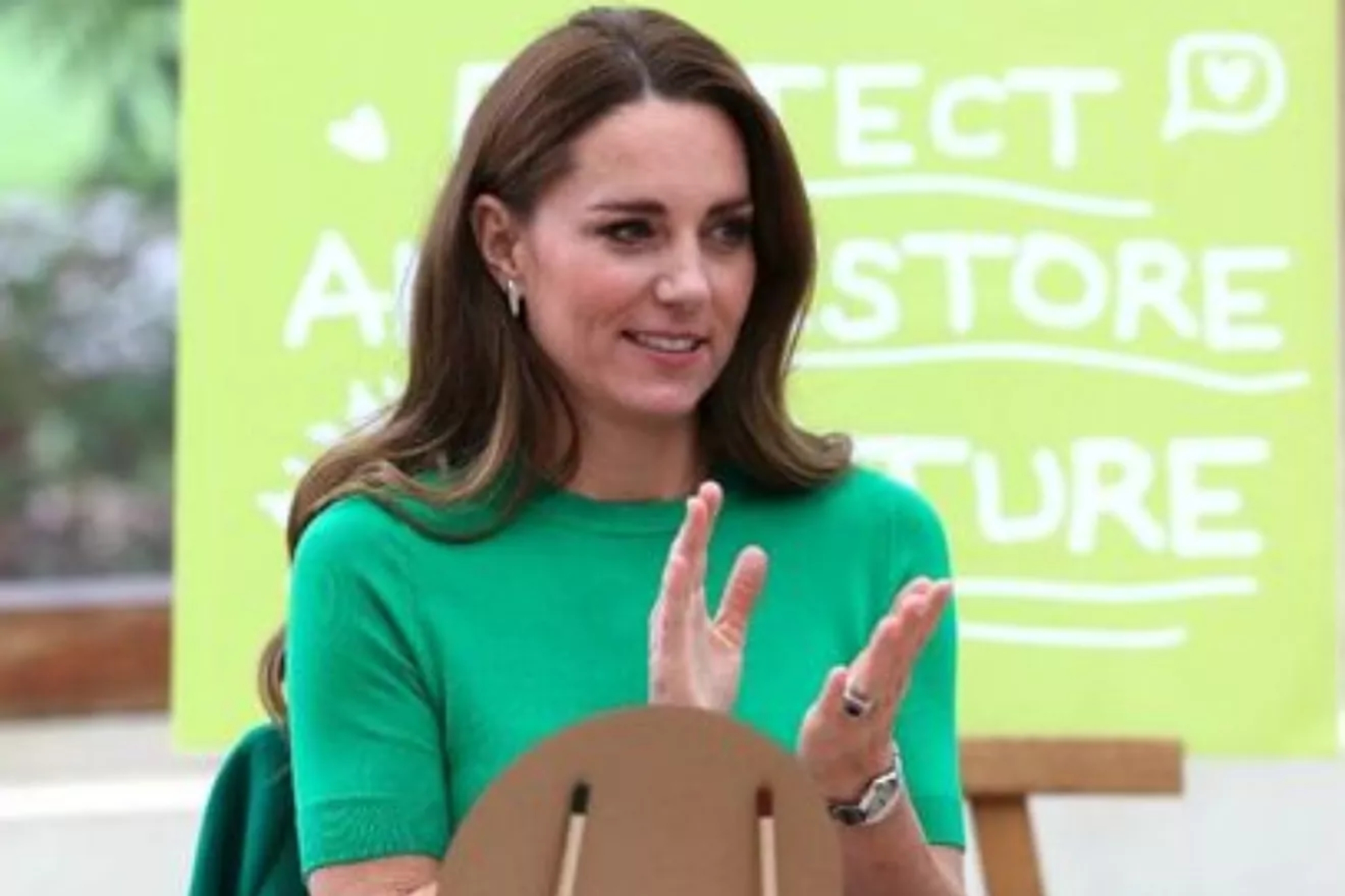 Kate Middleton at a public event.