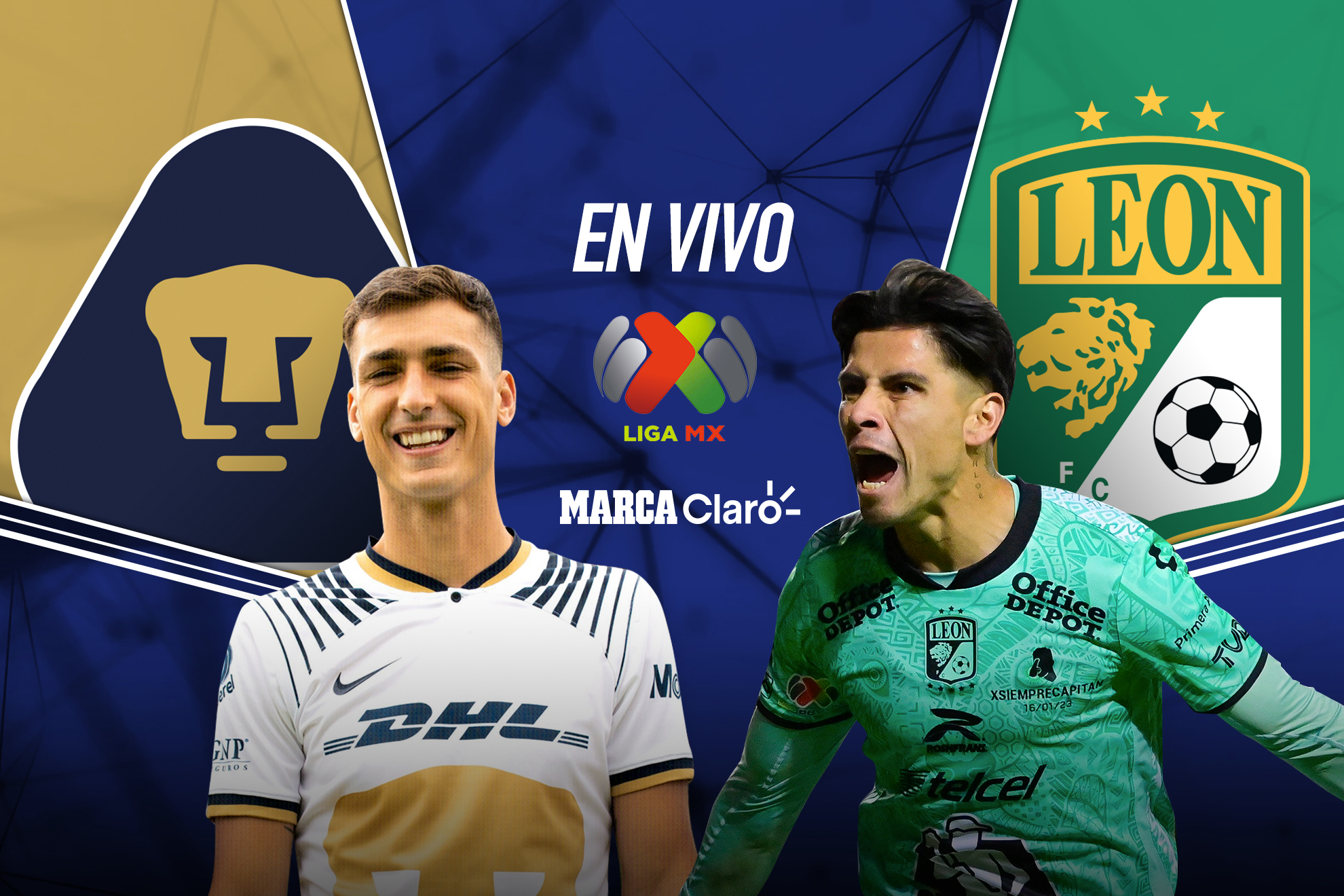 Pumas vs León, en vivo minuto a minuto la Liga MX 2023. | MARCA Claro