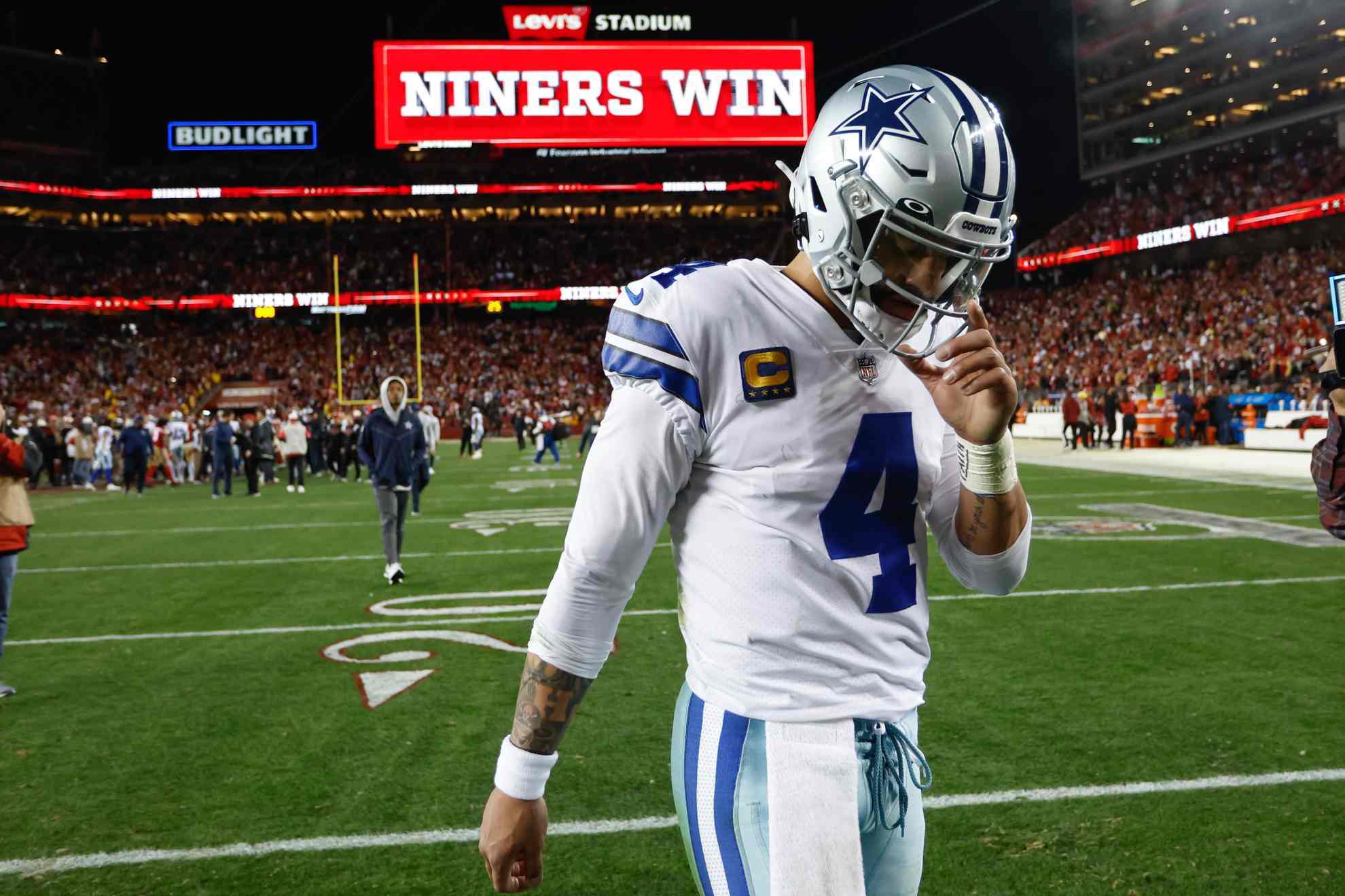 Dak Prescott, Cowboys disappoint their fans once again, having failed to  reach the NFC Championship Game for 27 seasons