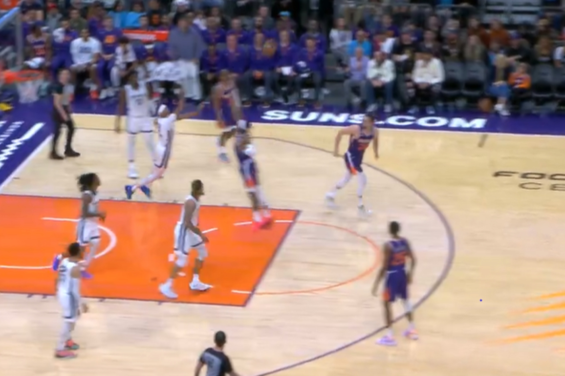 Is this the basket of the year? Ziaire Williams sinks 79-foot buzzer-beater against the Suns