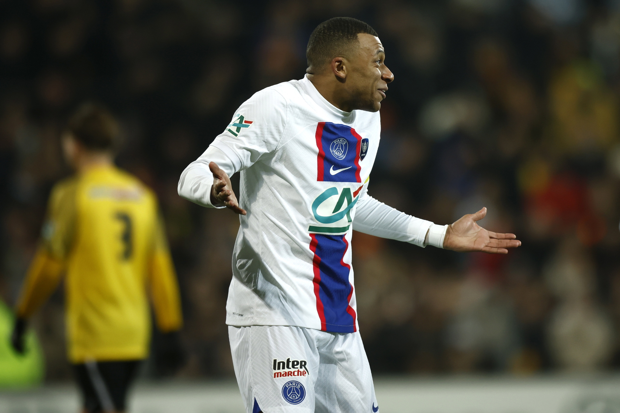 Ligue 1: ¡Cinco goles de Mbappé!  y el PSG se enfrenta al Marsella en octavos de final