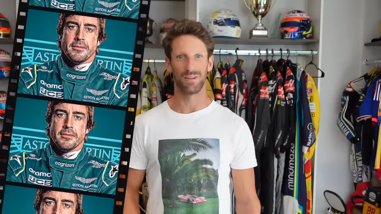 Grosjean ha analizado las opciones de Alonso en 2023 en su canal.