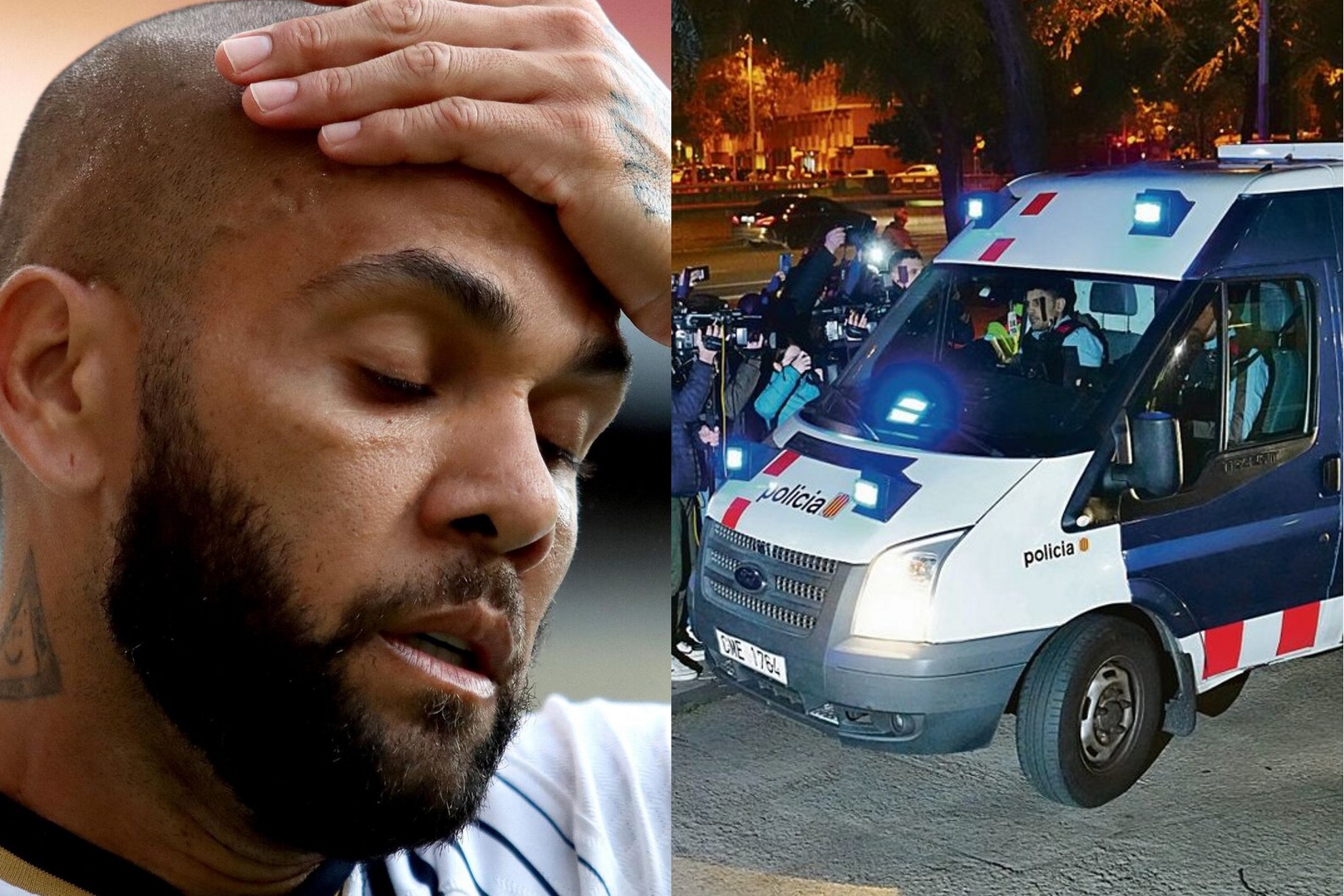 Alves cay en la trampa de la polica: as fue engaado para regresar a Espaa