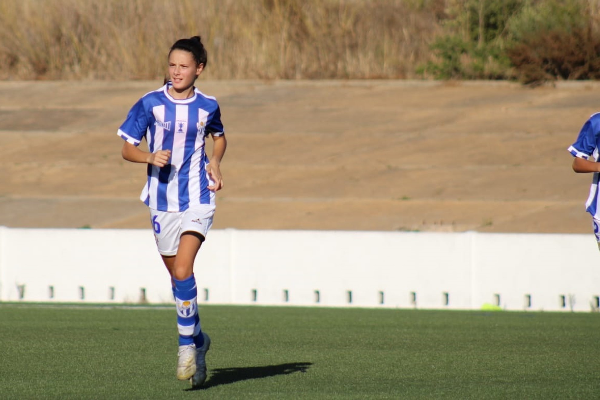 Estrella Martín durante un partido esta temporada / Sporting de Huelva