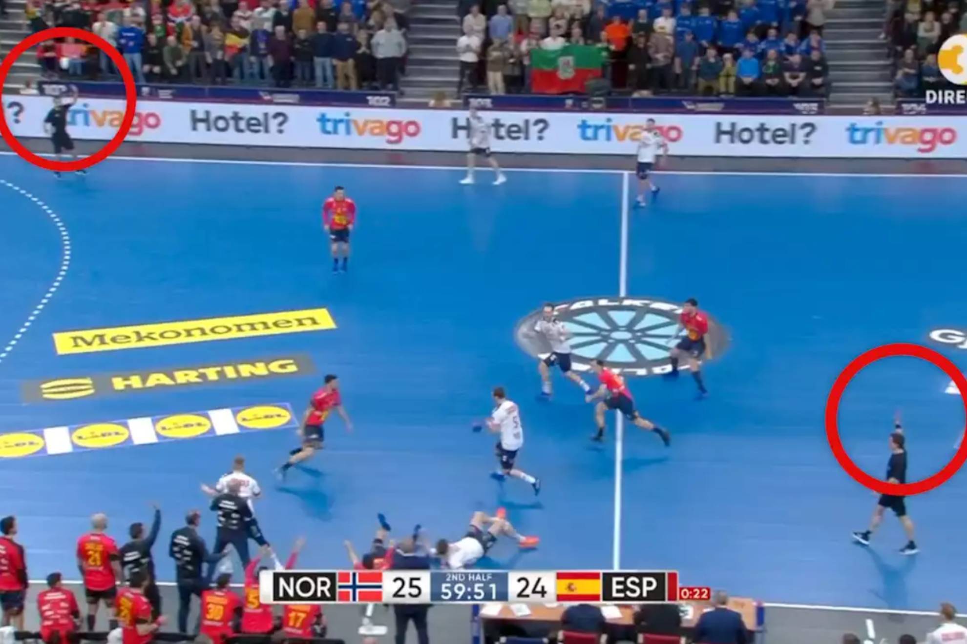 Noruega clama contra el 'milagro' español de los nueve segundos