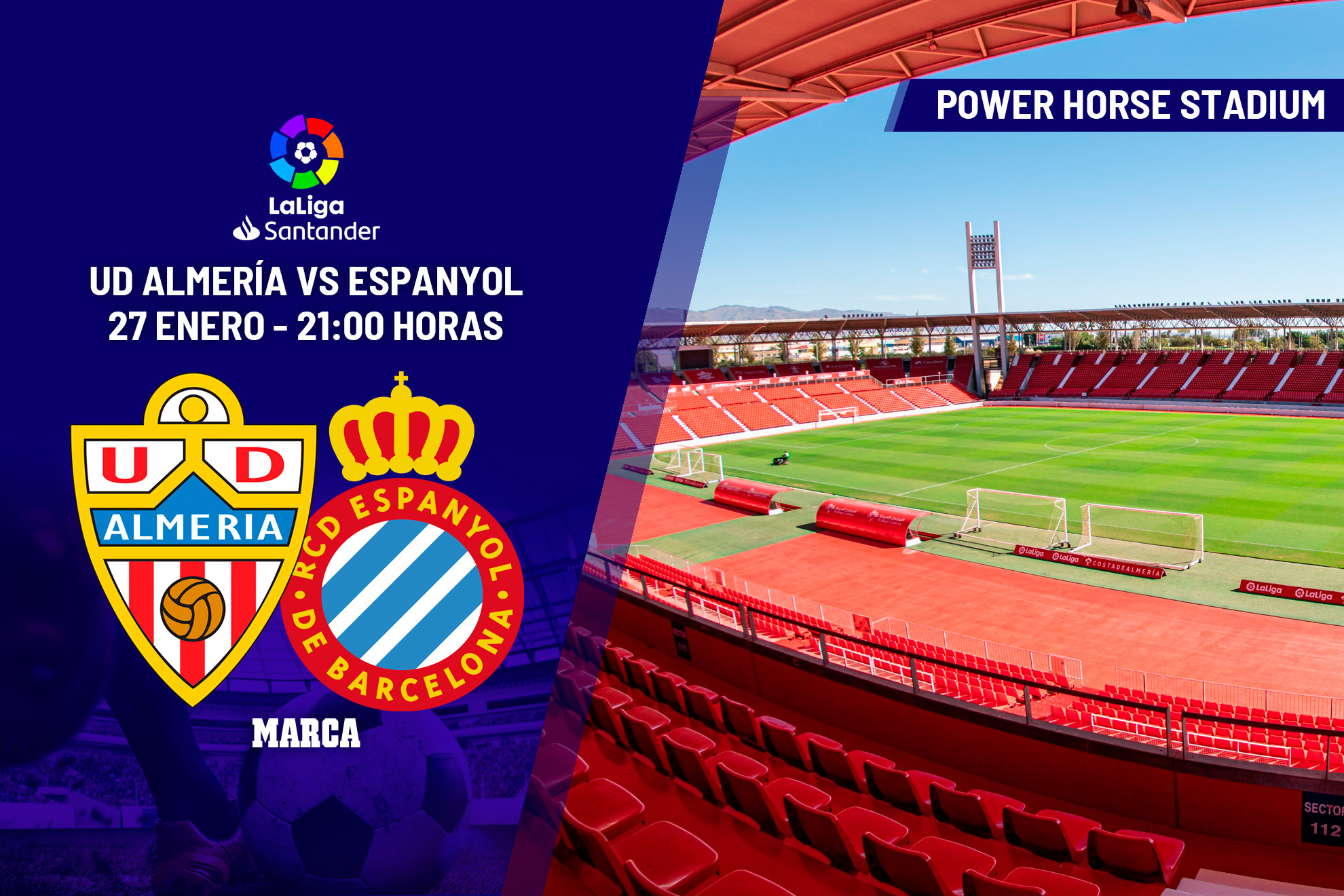 Almería - Espanyol en directo | Primera División hoy en vivo