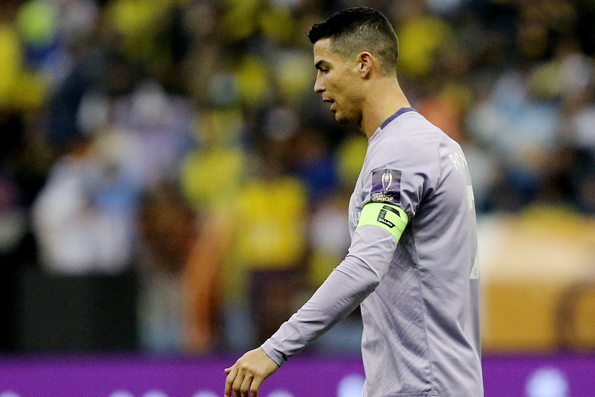 Cristiano Ronaldo en la derrota del Al Nassr ante Al Ittihad | Reuters