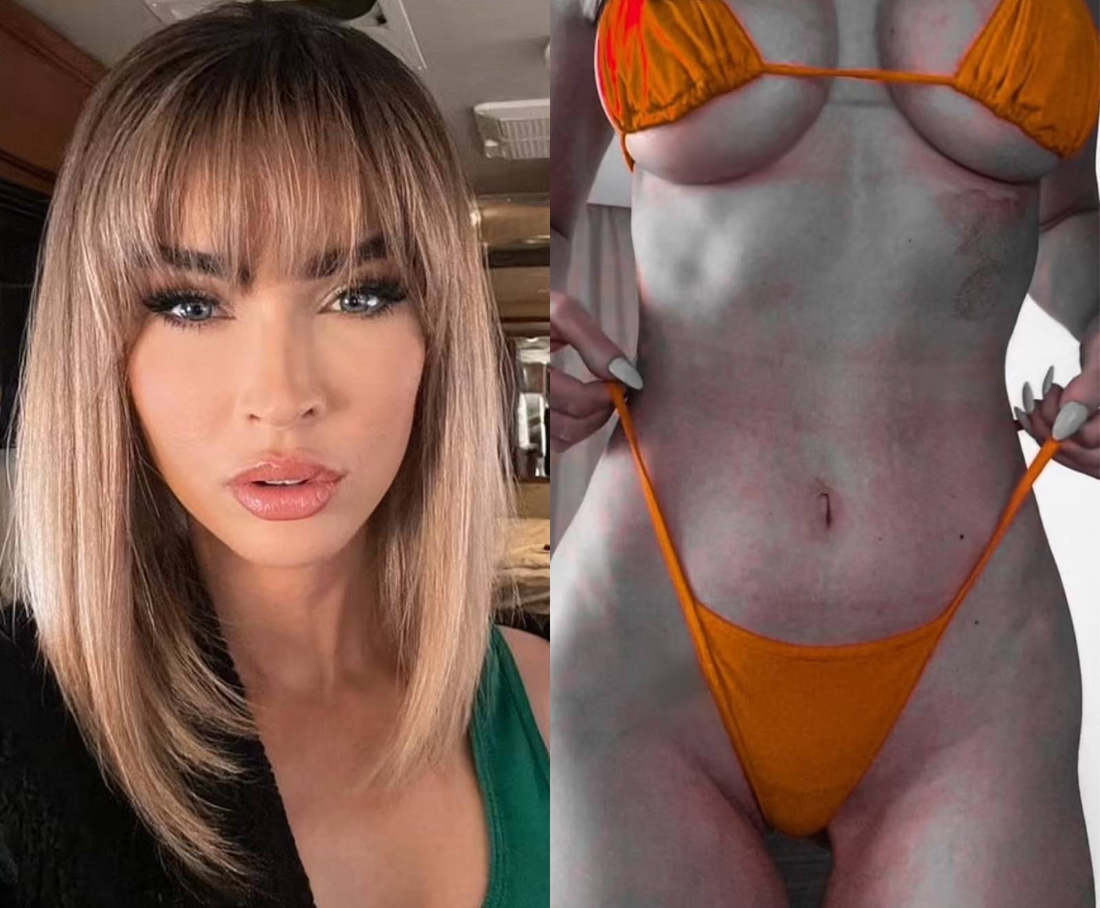 Megan Fox hace arder Instagram con un diminuto bikini y dice que le gustan las relaciones t